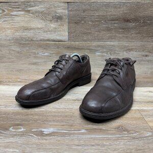 Born Brown Leather Bicycle Toe Lace Up Oxfords Men's Size 11